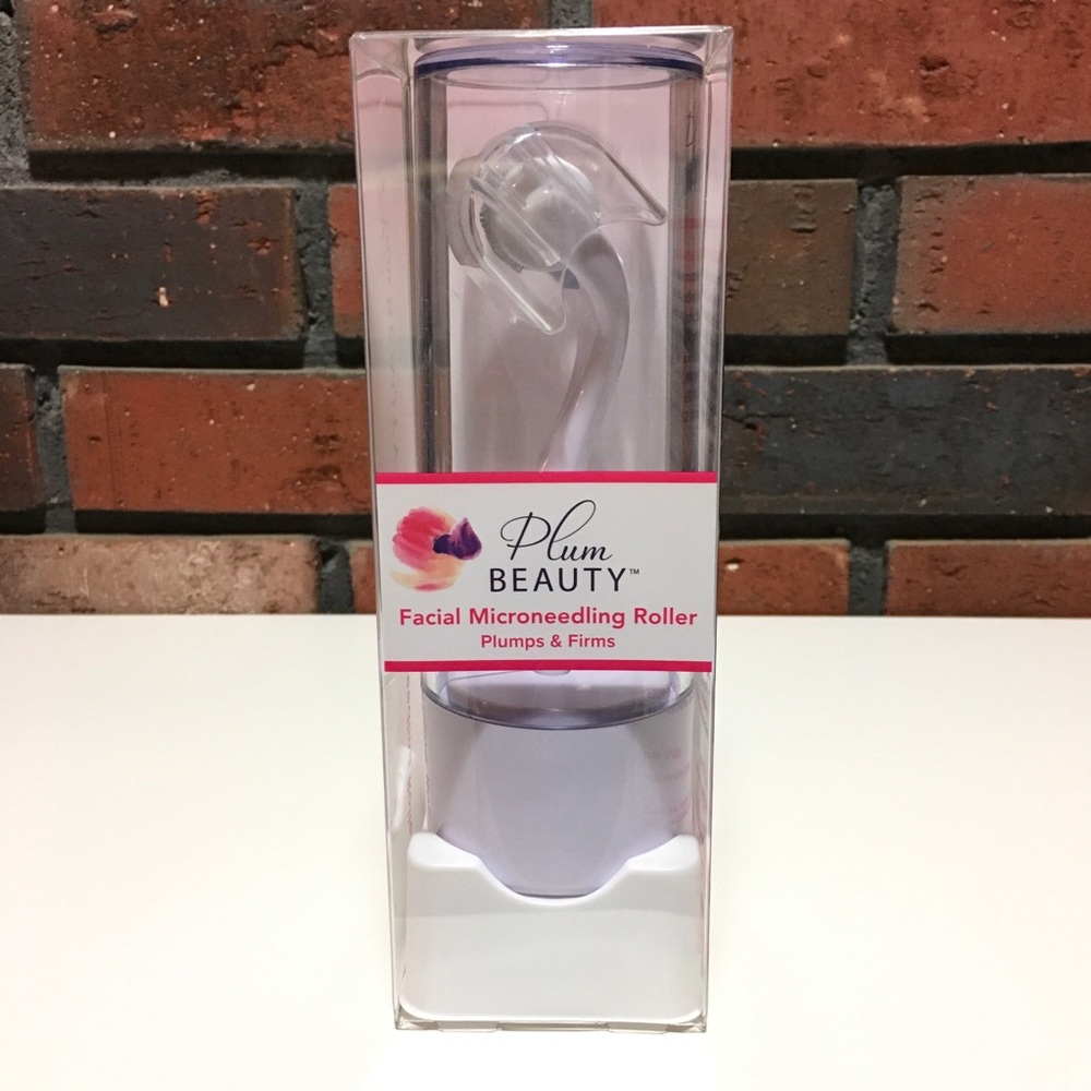 New Plum Beauty Facial Microneedling Roller